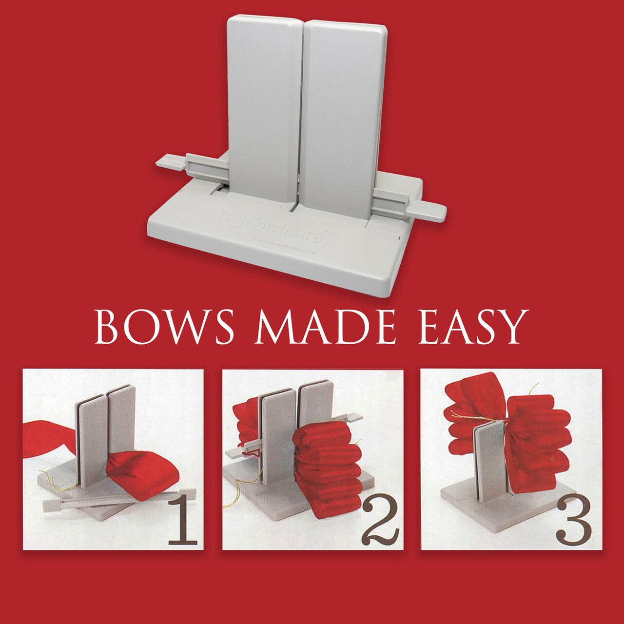 Bowdabra Bow Maker Craft Tool Create Bows Swags Decor Favors Some